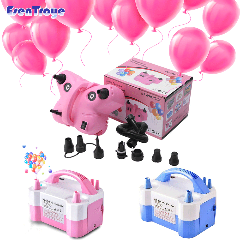 Balloon Pump Hand - 高電圧ダブルホールACポータブル電動バルーンポンプ USプラグ EUプラグ 110V/220V バルーンエアポンプ インフレータ