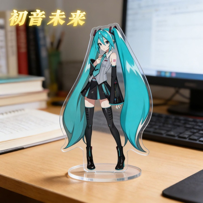 初音ミク 10 センチメートルアクリルスタンドかわいいアニメ - Event Support のレビューと価格