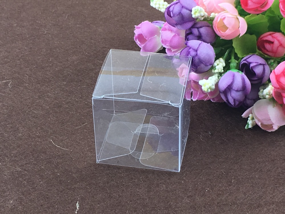 50ピース9*9*9センチクリアプラスチックpvcボックス包 - Event Party Box のレビューと価格