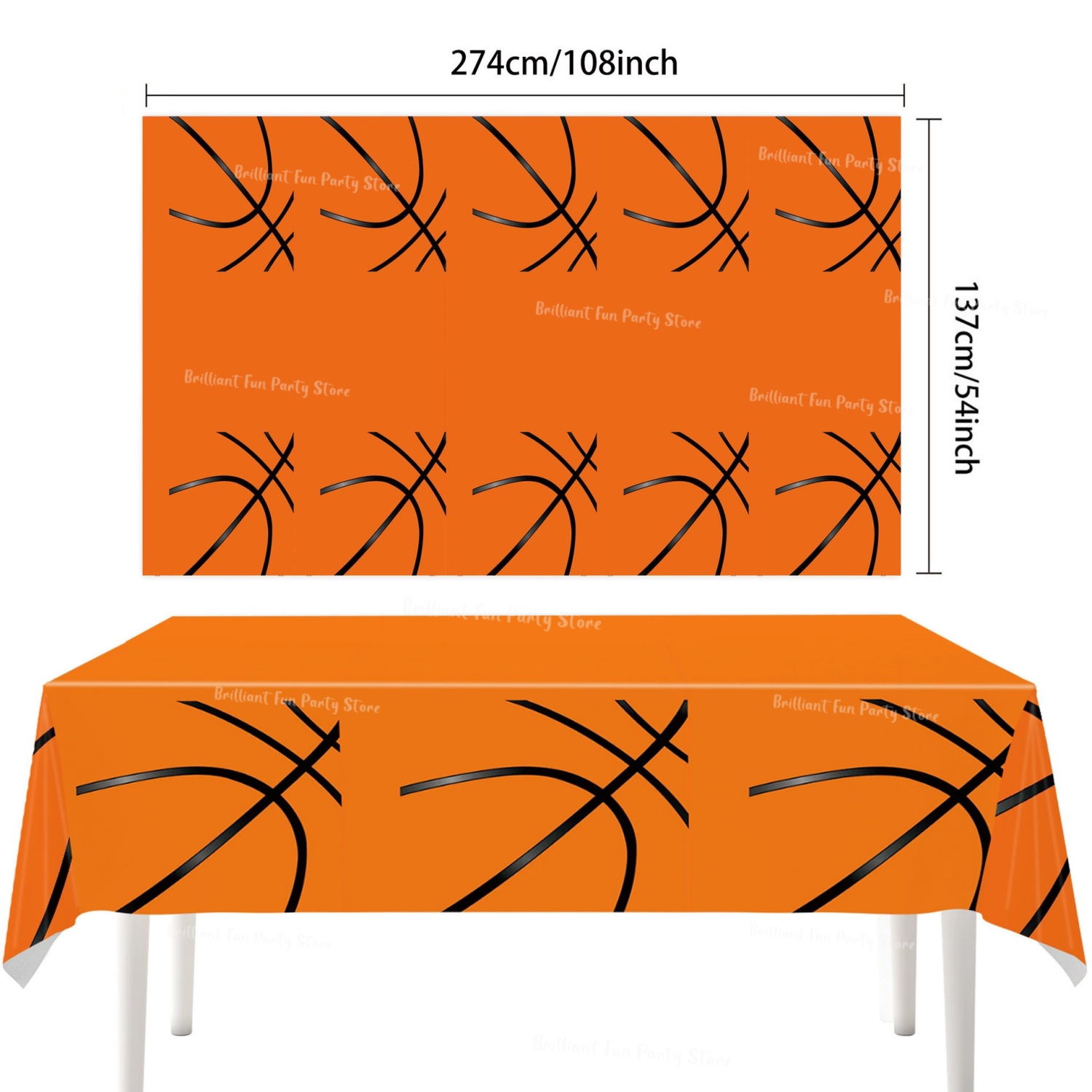サッカー バスケットボール テーマ テーブルクロス スポーツ - Table Cloth Disposable のレビューと価格