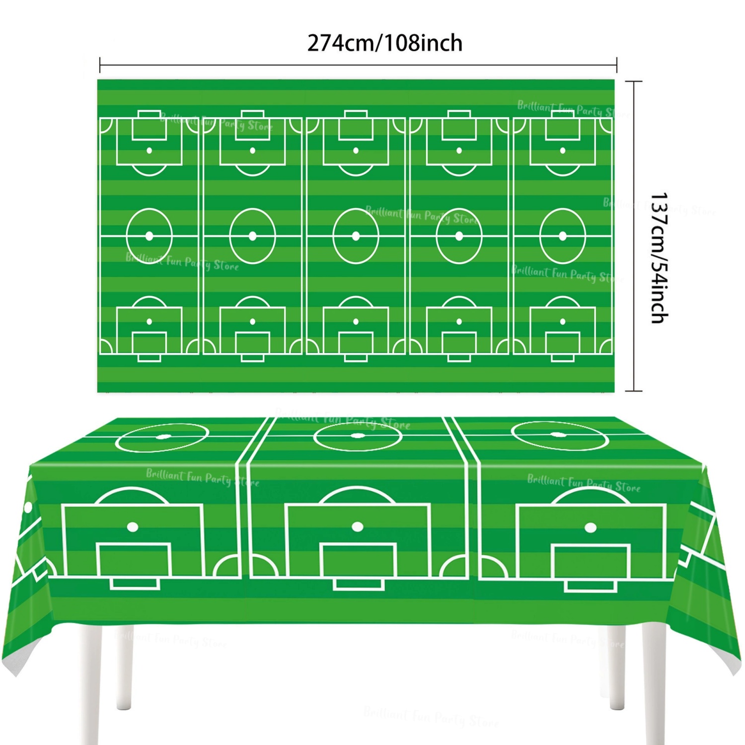 サッカー バスケットボール テーマ テーブルクロス スポーツ - Table Cloth Disposable のレビューと価格