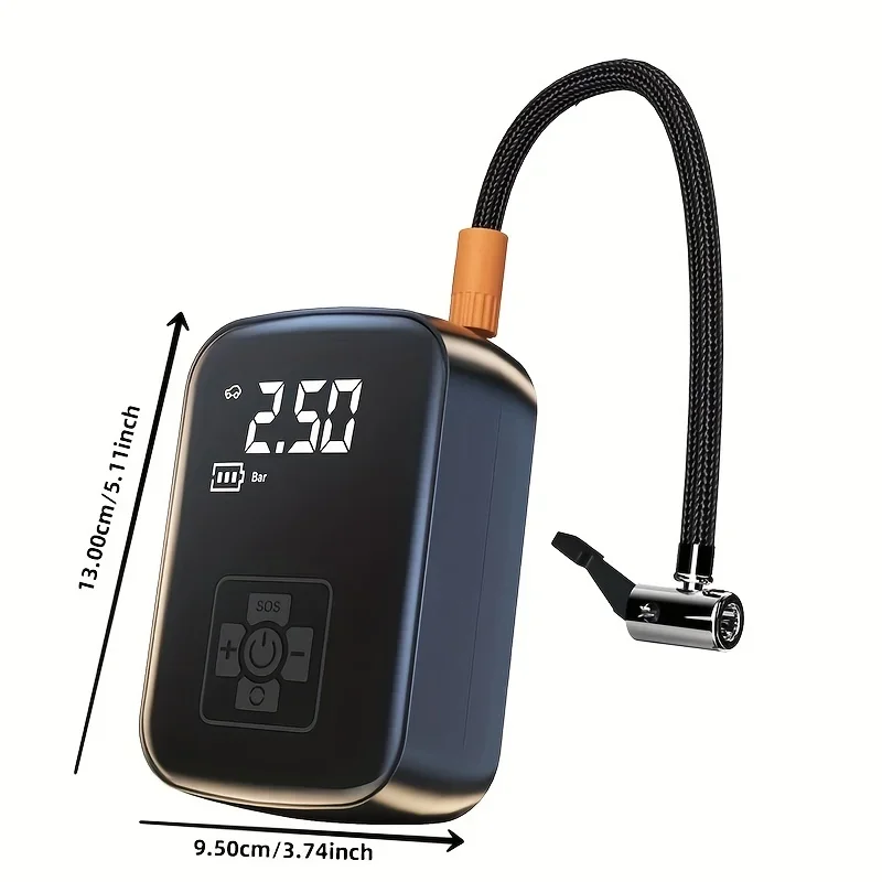 ポータブル電動自転車エアポンプ,自転車インフレーター,サイク - Balloon Pump Hand のレビューと価格
