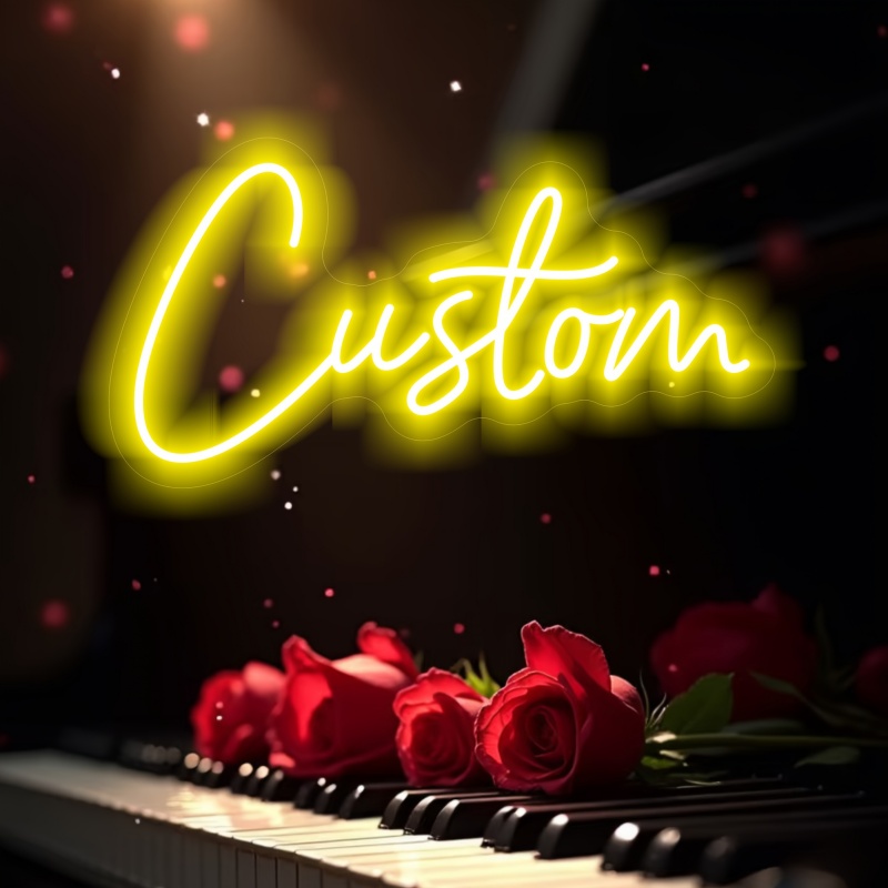 カスタムネオンサイン、パーソナライズされた調整可能なライト、 - Neon Sign Party のレビューと価格