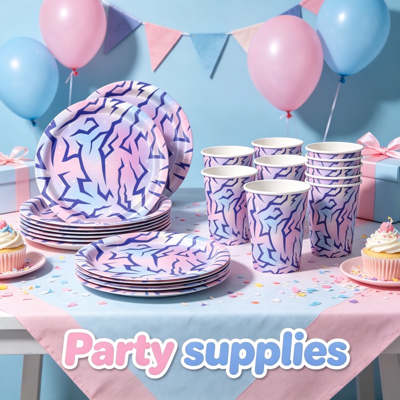 ホットアニメ映画 K-pop ピンクと紫の使い捨てテーブルク - Table Cloth Disposable のレビューと価格
