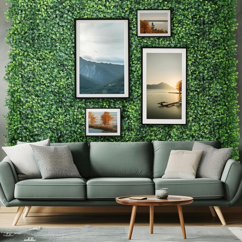 1/3/6個入り人工植物草壁パネル ボックスウッドヘッジ 室 - Flower Wall Panel のレビューと価格