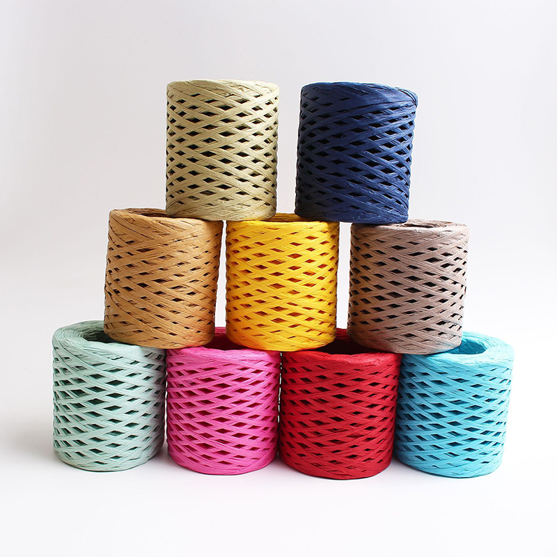 200 メートル/ロールラフィアペーパークラフトリボン糸手作 - Papercraft Supply Ribbon のレビューと価格