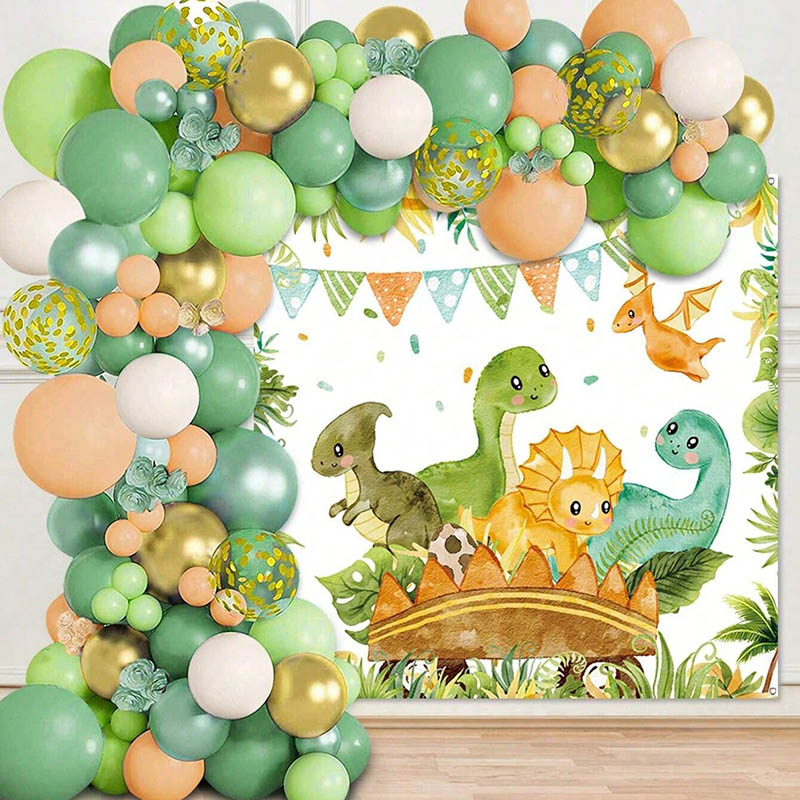 恐竜バルーンセットアーチ 子供の誕生日 恐竜テーマパーティー - Balloon Arch Kit のレビューと価格