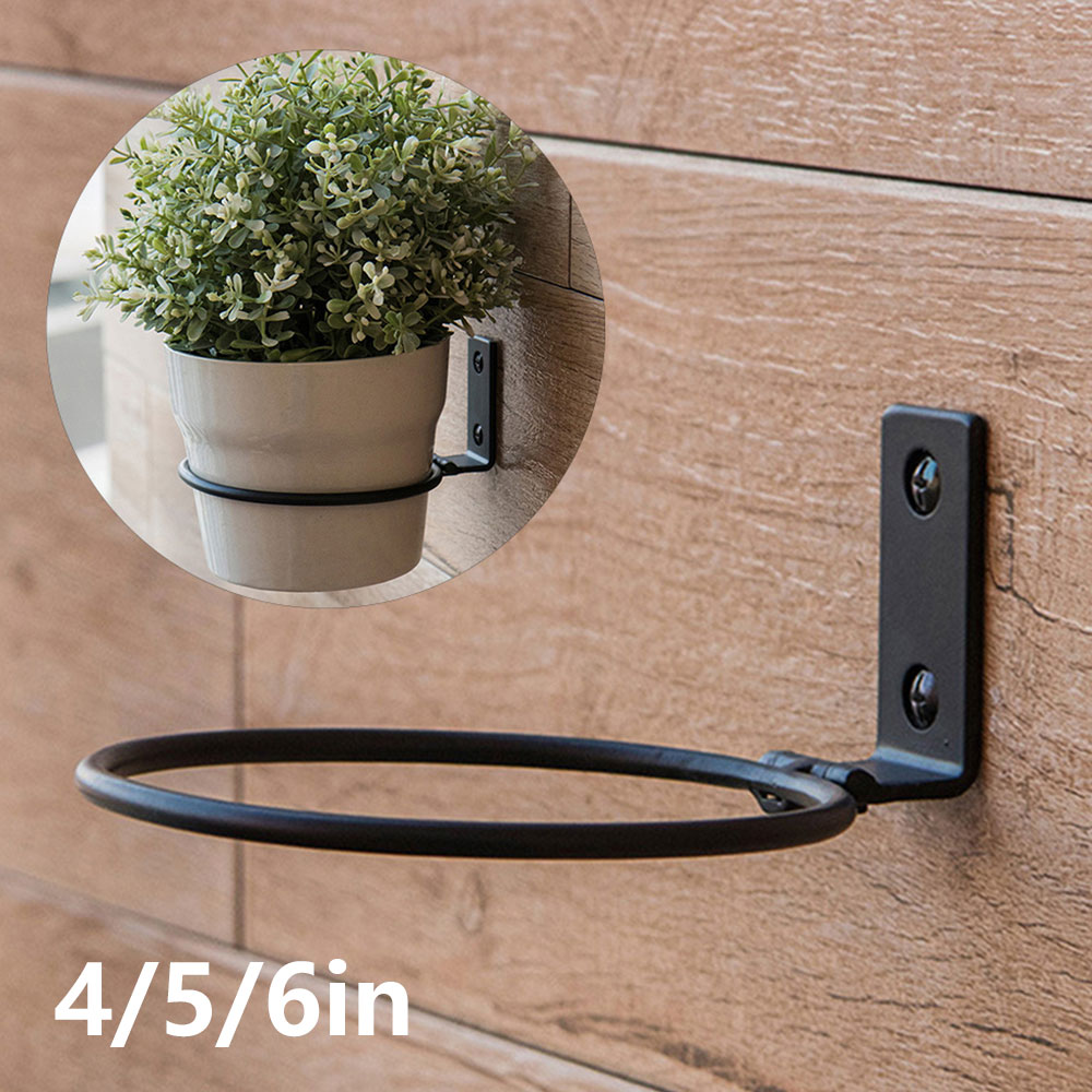 植木鉢トレイ壁掛けポットリングホルダー金属プランターフックハ - Flower Wall Panel のレビューと価格
