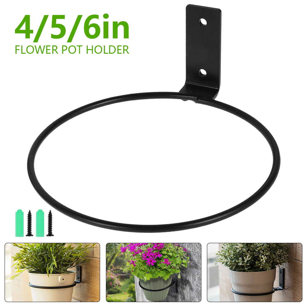 植木鉢トレイ壁掛けポットリングホルダー金属プランターフックハ - Flower Wall Panel のレビューと価格