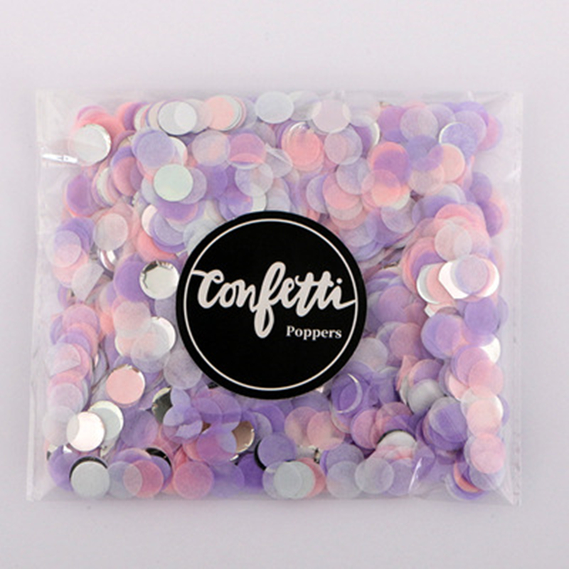 1000 ピース/バッグ 1 センチメートル紙紙吹雪ミックス - Confetti Cannon Tube のレビューと価格