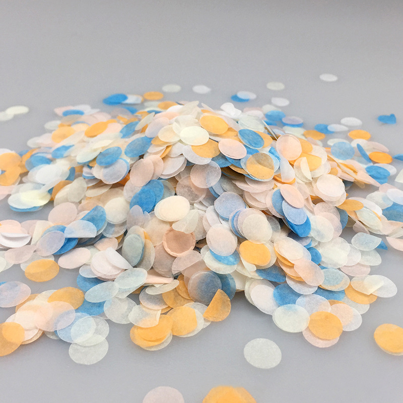 1000 ピース/バッグ 1 センチメートル紙紙吹雪ミックス - Confetti Cannon Tube のレビューと価格