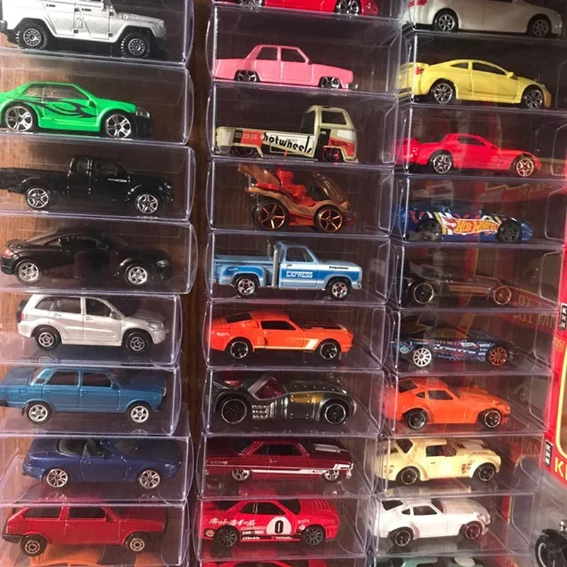 おもちゃの車のディスプレイボックス,透明な車のモデルのPVC - Event Party Box のレビューと価格