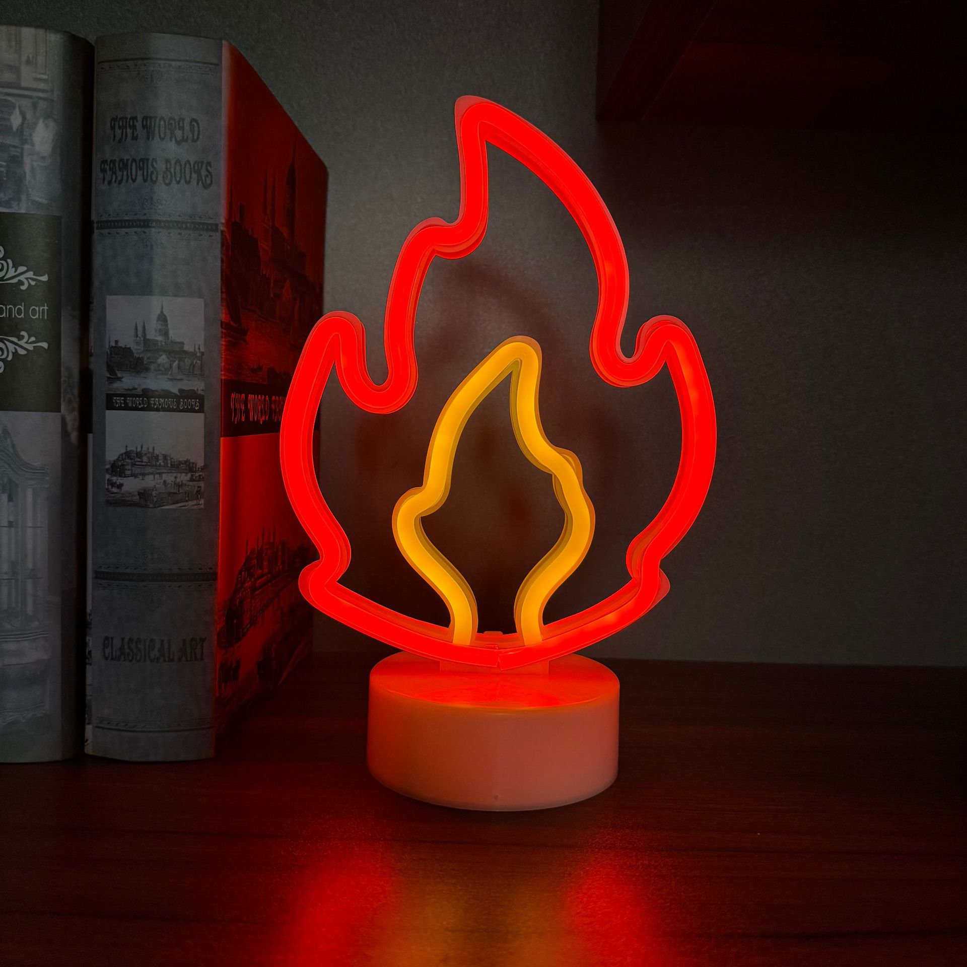 LEDネオンサインライト（ベース付き、多様な形状、USBバッ - Neon Sign Party のレビューと価格