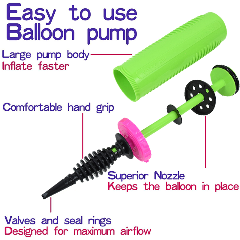 プラスチック製の手動エアバルーンポンプ,インフレータブルおも - Balloon Pump Hand のレビューと価格