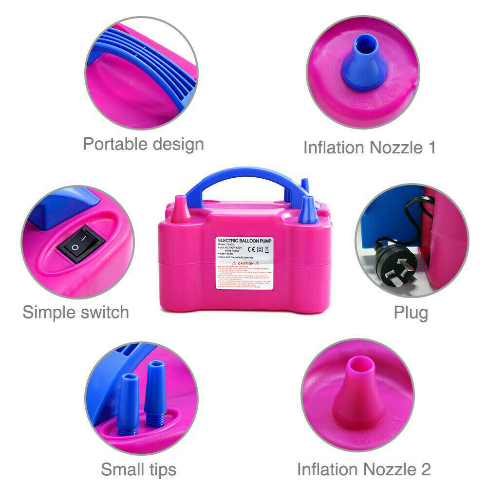 ポータブル電動風船ブロワーポンプ - あらゆるパーティー、祝 - Balloon Pump Hand のレビューと価格